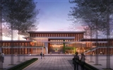 我院一期擴(kuò)建項(xiàng)目大學(xué)生活動中心、2棟學(xué)生公寓樓建設(shè)完成主體封頂