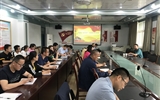 學(xué)院黨委委員、副院長(zhǎng)王永緒為聯(lián)系系部黨員講黨課