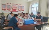 學(xué)校黨委書記、校長趙明一行到校辦企業(yè) 武威泰豐新能源有限責(zé)任公司古浪20兆瓦光伏扶貧電站檢查指導(dǎo)工作