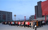 現(xiàn)代農業(yè)技術系舉行升國旗儀式