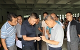 黨委書記、校長(zhǎng)趙明帶隊(duì)檢查新生入學(xué)準(zhǔn)備工作